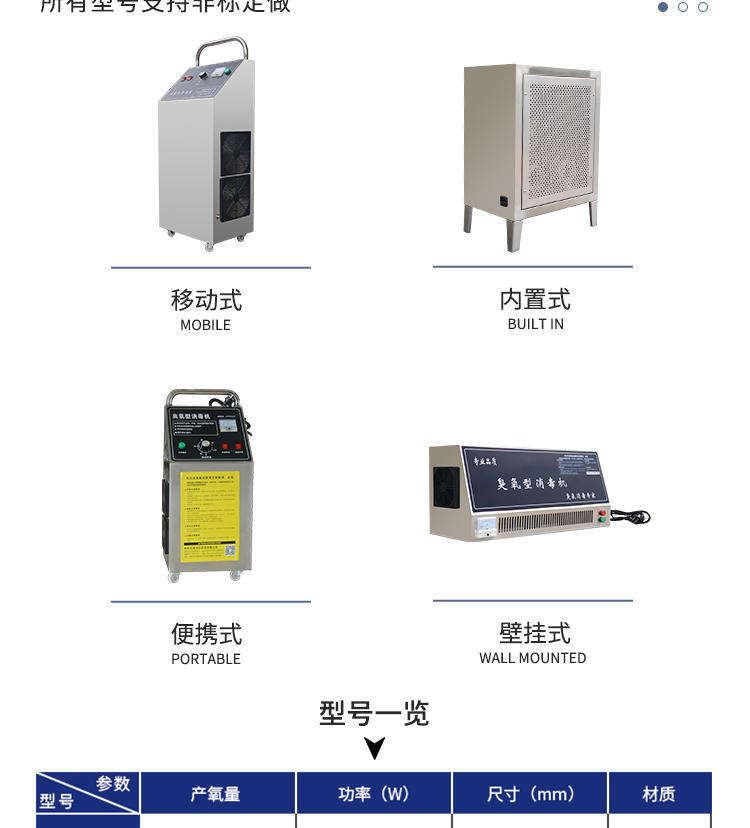 移動式臭氧機